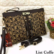 CLUTCH WANITA TAS SELEMPANG WANITA BONIA IMPORT BATAM BRANDED