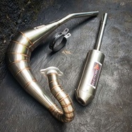 CustomTrail GTX Yamaha DT100 Stainless Exhaust