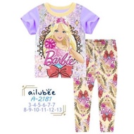 Ailubee A2181SL Barbie Girl Pyjamas(3,6,7,10,11,12,13)