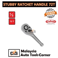 United DR. Stubby Ratchet Handle 72T Mini Special Ratchet Automotive Tool