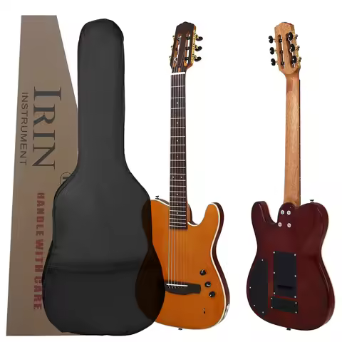 IRIN 39 Inches Silent Classic Guitar 6 String 22 Frets Smart Bluetooth Full Single Board Electric Wo
