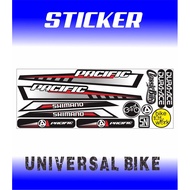 Polet lis BICYCLE VARIATION STICKER STICKER / STRIPING bike / bmx bike trim variation sticker / univ