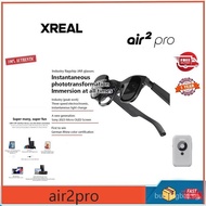 【In stock】Xreal Air 2 Pro Smart AR Glasses SONY Silicon Base OLED Screen Electrodechromic Adjustment 120Hz High Brush Support Series DP Direct Connection Non-VR Glasses DABH