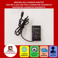 ORIGINAL DELL 45W 20.V 2.25A / 30W 20V 1.5A USB TYPE-C (USB C) CHARGE ADAPTER HA45NM170  LA45NM150 A