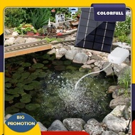 [Colorfull.sg] USB Solar Panel Water Pump Oxygenation Solar Panel Pump for Outdoor Fishing Pond