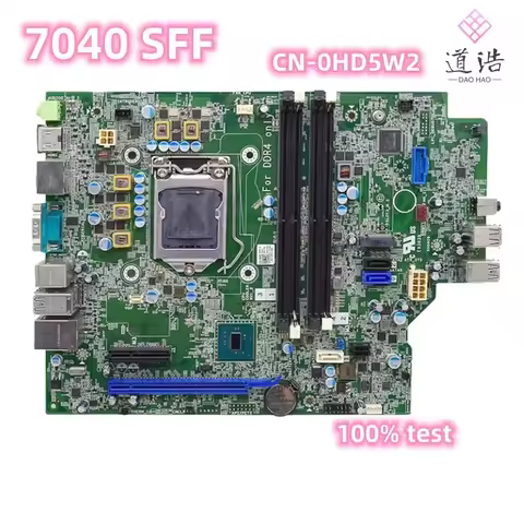 CN-0HD5W2 For Dell Optiplex 7040 SFF Motherboard 0HD5W2 HD5W2 LGA 1151 DDR4 Mainboard 100% Tested Fu