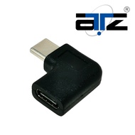 USB Type C Male to Female 90° Flat adapter, USB Type C Adapter, USB C Male to USB C Female, USB C Ad