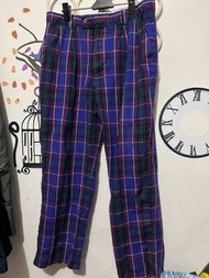 日本製Kenzo golf 100%羊毛長褲，Size85,平量腰41、檔35、長94公分