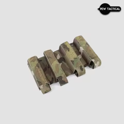 PEW TACTICAL Turnover - Quad SMG Small 9mm AIRSOFT MAG Glock H&K MP5 MP9 ARP9 MI16