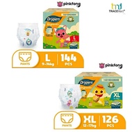 🌟Ready Stock🌟Drypers Drypantz L144/ XL126(3 packs) Pinkfong Limited Edition Box