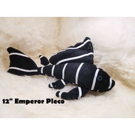 Emperor Pleco - Original Green Pleco Plush (US Brand) Aquarium Collectibles (12 inch, 30cm)