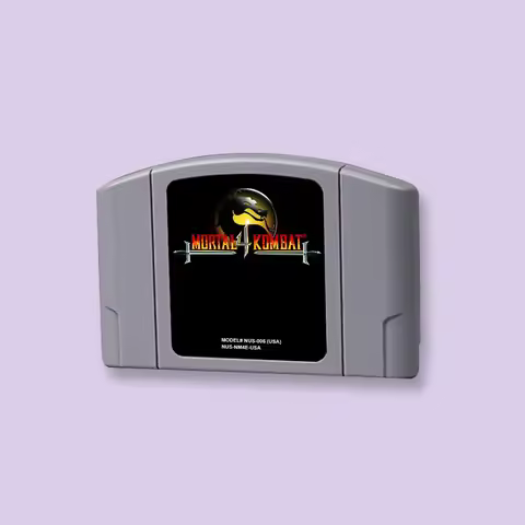 Link 015 For N64 Game Mortal Kombat 4 Cartridge USA NTSC & EUR PAL Version for Nintendo 64 Console S