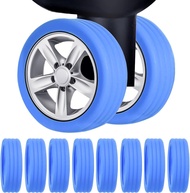 Luggage Wheels Cover Suitcase Wheels Cover 8 Pcs Carry on Luggage Wheels Cover for Dule-Spinner Whee