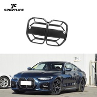 Carbon Fiber Front Grille Grill Cover Trim For BMW 4 Series G22 G23 2020 2022