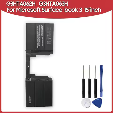 New Replacement Battery 5473mAh G3HTA062H For Microsoft Surface Book 3 15" G3HTA063H Rechargeable Ba