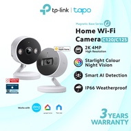 No1 in SG]TP-Link Magnetic Full Color Night Vision 2K QHD Wi-Fi Home Security Camera Tapo C125/C120