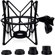 Microphone Shock Mount Mic Holder - Anti Vibration Spider Shockmount Compatible with Many Condenser 