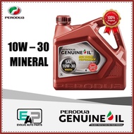 PERODUA GENUINE OIL 3 Liter 10W-30 Mineral Engine Oil
