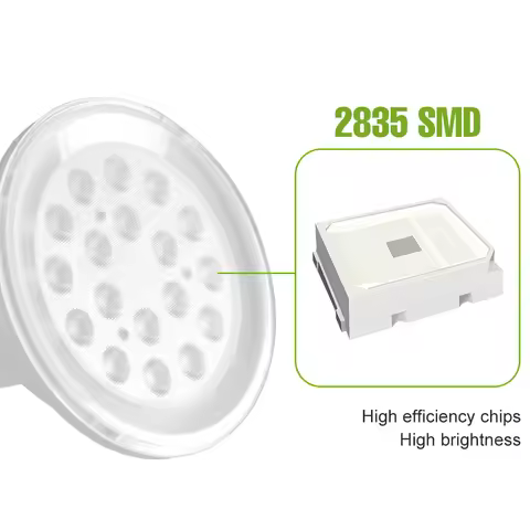 4 Pack LED Hydroponics Plant Grow Light Bulb Full Spectrum Indoor Potted Flowers Cultivation Lamp AC