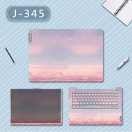 【Customized Notebook Stickers】14 inch 3 Sides Cartoon Laptop Sticker For Lenovo ThinkPad  T14S gen2 E14 Gen 3 X1 carbon 2021 Gen9 Laptop Full Body Sticker