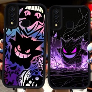 Black Casing for VIVO Y30i Y15 Y17 Y12 Y50 Y95 Y30 Y93 Y91C Z1 Pro Y19 V9 Y91 H102 Pokemon Gengar