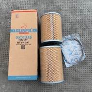 Hyundai 6D24 oil filter, Aero space, 3800 engine (price for 1 pair)