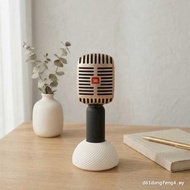 K Song Microphone Base Wireless Microphone Desktop Stand