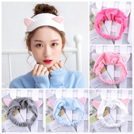 FG BANDANA EAR MOTIF HAIR BAND CAT HEAD BAND FACE WASH
