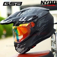 Gsb Dual Lens Xp-22 Motorcycle Full Helmet All Seasons Ece Certified Helmet Cascos Para Moto Motorcy