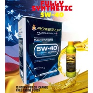 Power Up Fully Synthetic Engine Oil + Free Engine Flush