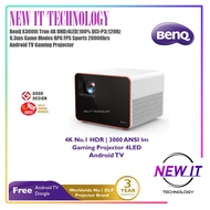 BenQ X3000i True 4K UHD|4LED|100% DCI-P3|120Hz 8.3ms Game Modes RPG FPS Sports 20000hrs Android TV G