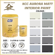 SS343 KCC AURORA MATT INTERIOR PAINT 1L