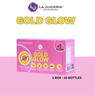 LA JUICERIA Gold Glow Honey Turmeric Shot (10 Bottles)
