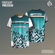 【FREE Custom】Football Jersey T-Shirt Stand Collar Unisex OOTD Jersey Stand Collar Plus Size Men Wome