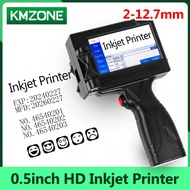 12.7 mm Portable Inkjet Printer Handheld Tij Maker Machine Ink Cartridge Image Picture Serial Number
