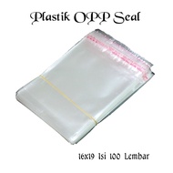 OPP Seal Plastic / Glue Size 16x16, 16x15, 16x19, 16x24, 16x26 Transparent Clear Packaging