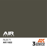 AK Interactive 3rd Generation Acrylic AIRCRAFT Series AK11822 RLM 71 – AIR