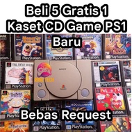 NEW PS1 PS2 PC Laptop Game CD Cassette Game Title Requestbebas