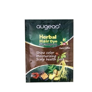 [OWH] CLEARSTOCK EXP2026 Augeas Trial Pack Herbal Hair Dye SHAMPOO DARK BROWN