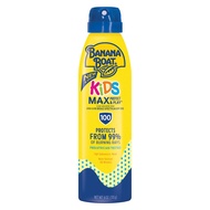 Banana Boat Kids MAX Protect & Play Sunscreen Spray SPF 100, 6oz | Clear Spray Sunscreen, Kids Sunsc