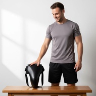 Shock Resistance Taekwondo Groin Protector Ergonomic Design Boxing Groin Guard Unrestricted Movement