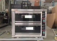 Double deck commercial baking oven