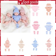 WIN Doll Clothes Hat+Romper Leg Warmer Set Realistic Supply Suitable for 7 87inch