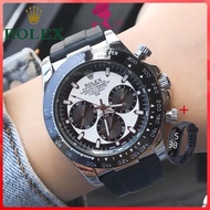 AAA rolex daytona watch for men Luxury multifunction quartz chronograph rubber business watch