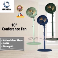 MAHITA 10 INCH STAND FAN SF10 ALUMINIUM BLADE/ KIPAS KECIL BERDIRI KIPAS LANTAI KIPAS RINGAN 10" CON