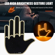 Car Funny Gesture Light Remote Expression Light LED Gesture Display Lamp Interactive Light