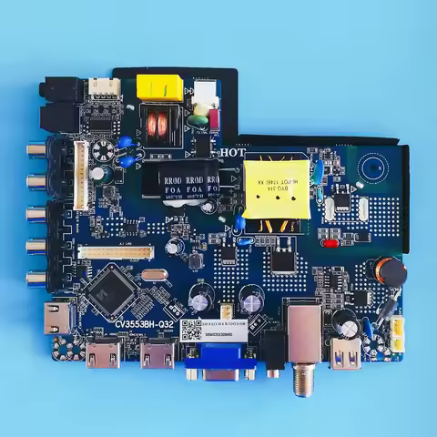 Good test LCD TV ATV-32 mainboard CV3553BH-Q32 works well