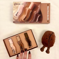 Gisou Limited Edition Long-Lasting Moisturizing Lip Oil Gloss Care Lips Trio