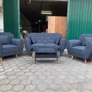 PROMO FREE ONGKIR SOFA TAMU MINIMALIS 211 + MEJA SCANDINAVIAN TERBAIK