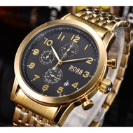 Boss Fashion Men's Watch Multi-Function Dial Quartz Watch Casual Sports Watch High Quality